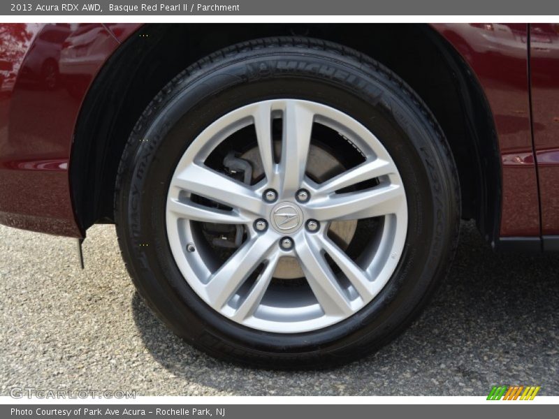 Basque Red Pearl II / Parchment 2013 Acura RDX AWD