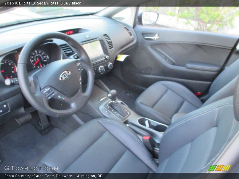 Front Seat of 2016 Forte EX Sedan