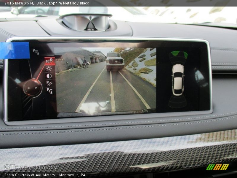 Black Sapphire Metallic / Black 2016 BMW X6 M