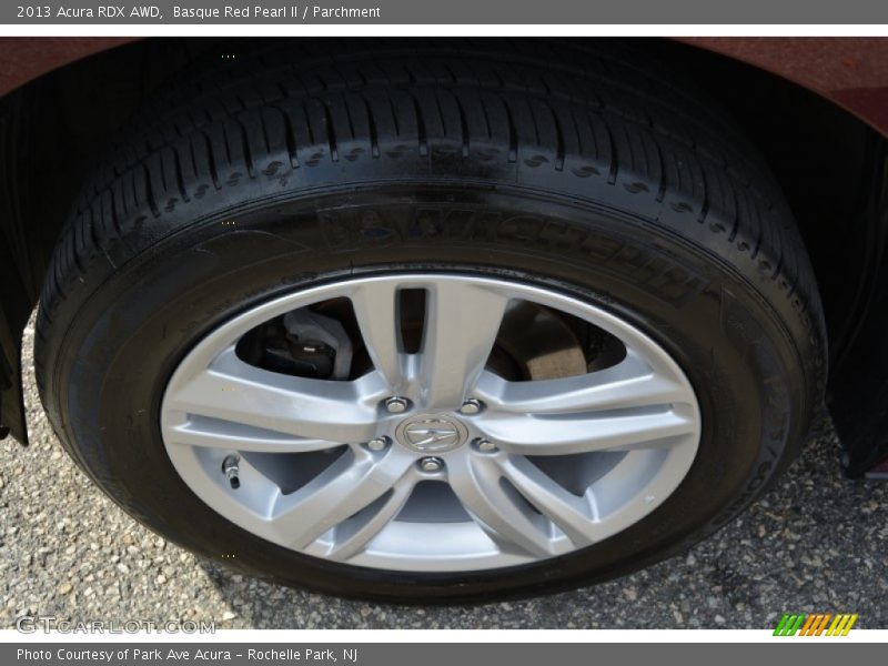 Basque Red Pearl II / Parchment 2013 Acura RDX AWD
