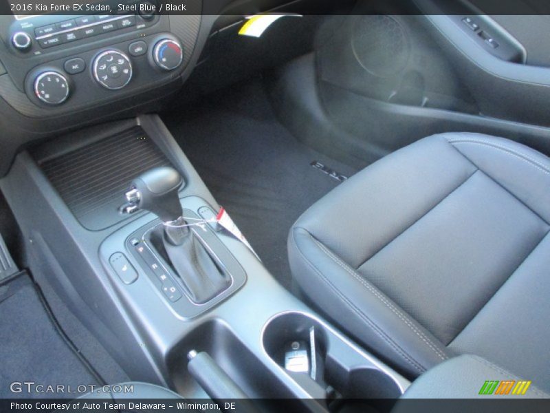 Steel Blue / Black 2016 Kia Forte EX Sedan