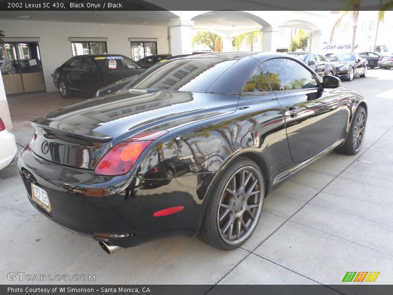 Black Onyx / Black 2002 Lexus SC 430