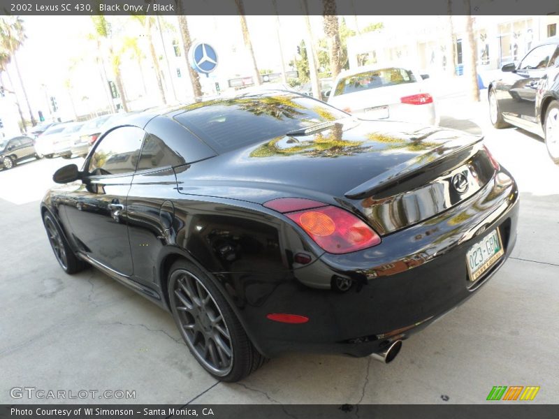 Black Onyx / Black 2002 Lexus SC 430