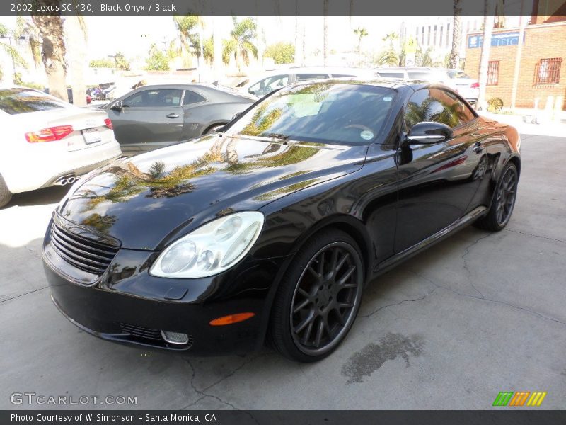 Black Onyx / Black 2002 Lexus SC 430