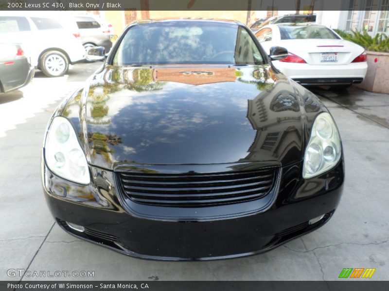 Black Onyx / Black 2002 Lexus SC 430