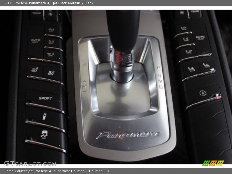 Jet Black Metallic / Black 2015 Porsche Panamera 4