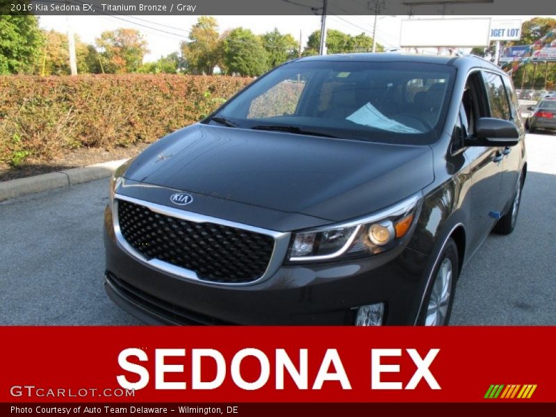 Titanium Bronze / Gray 2016 Kia Sedona EX