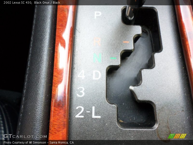Black Onyx / Black 2002 Lexus SC 430