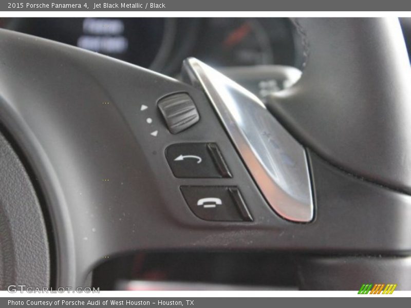 Jet Black Metallic / Black 2015 Porsche Panamera 4