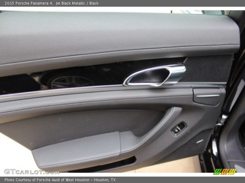 Jet Black Metallic / Black 2015 Porsche Panamera 4
