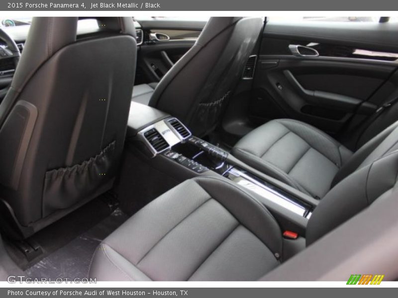 Jet Black Metallic / Black 2015 Porsche Panamera 4