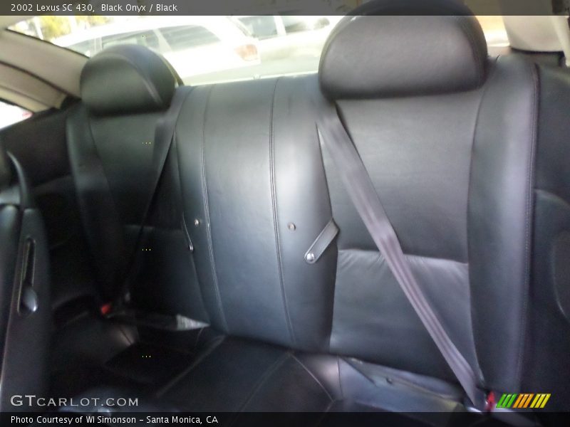 Black Onyx / Black 2002 Lexus SC 430