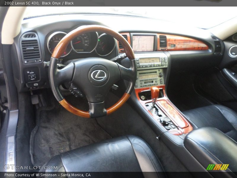 Black Onyx / Black 2002 Lexus SC 430