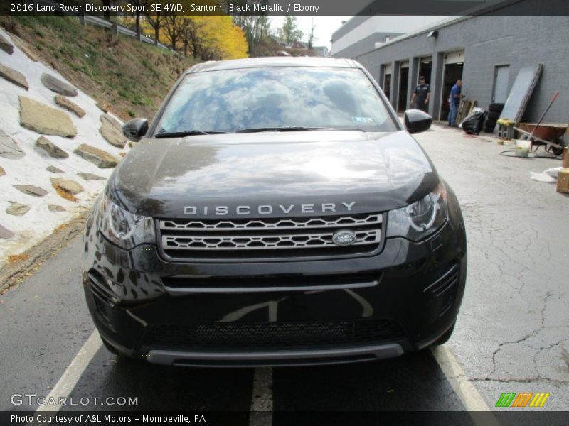 Santorini Black Metallic / Ebony 2016 Land Rover Discovery Sport SE 4WD