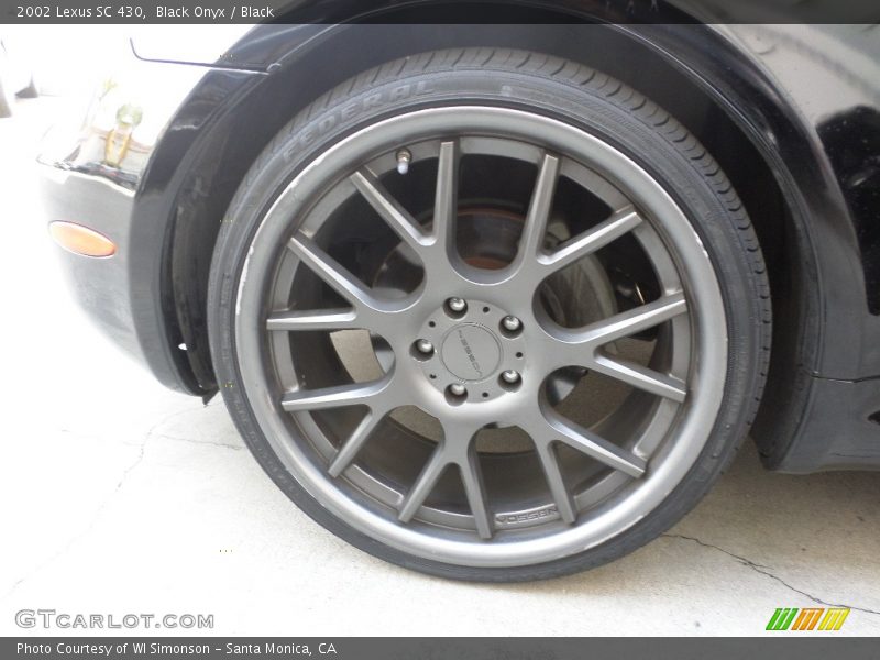 Black Onyx / Black 2002 Lexus SC 430