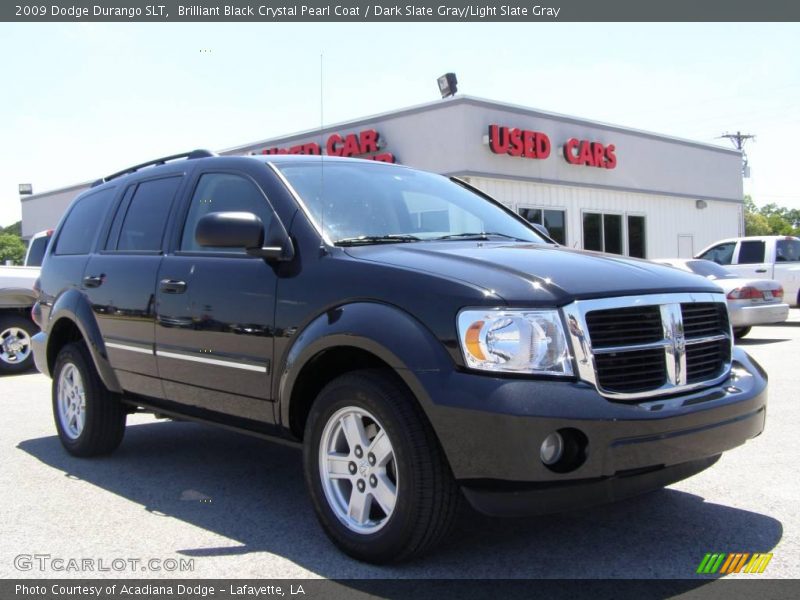 Brilliant Black Crystal Pearl Coat / Dark Slate Gray/Light Slate Gray 2009 Dodge Durango SLT