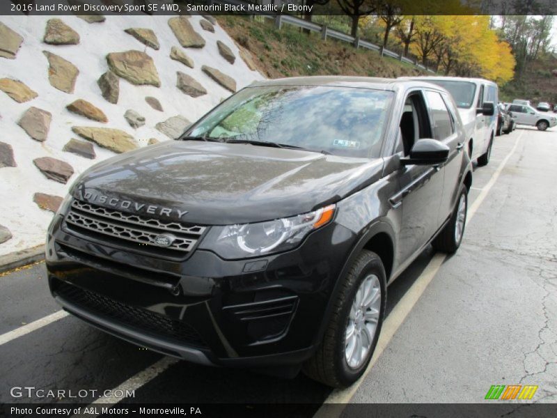 Santorini Black Metallic / Ebony 2016 Land Rover Discovery Sport SE 4WD