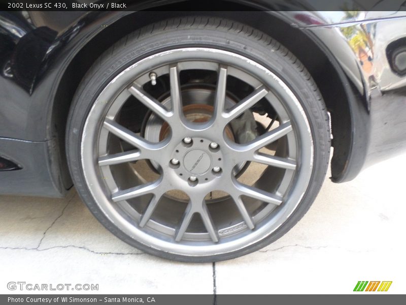Black Onyx / Black 2002 Lexus SC 430