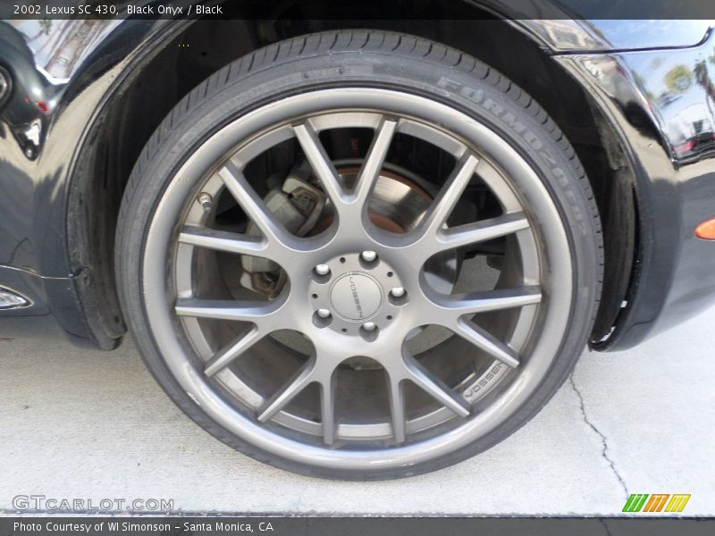 Black Onyx / Black 2002 Lexus SC 430