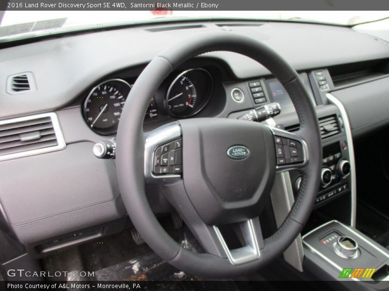 Santorini Black Metallic / Ebony 2016 Land Rover Discovery Sport SE 4WD