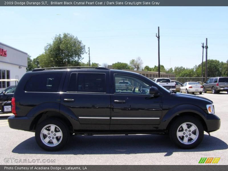 Brilliant Black Crystal Pearl Coat / Dark Slate Gray/Light Slate Gray 2009 Dodge Durango SLT