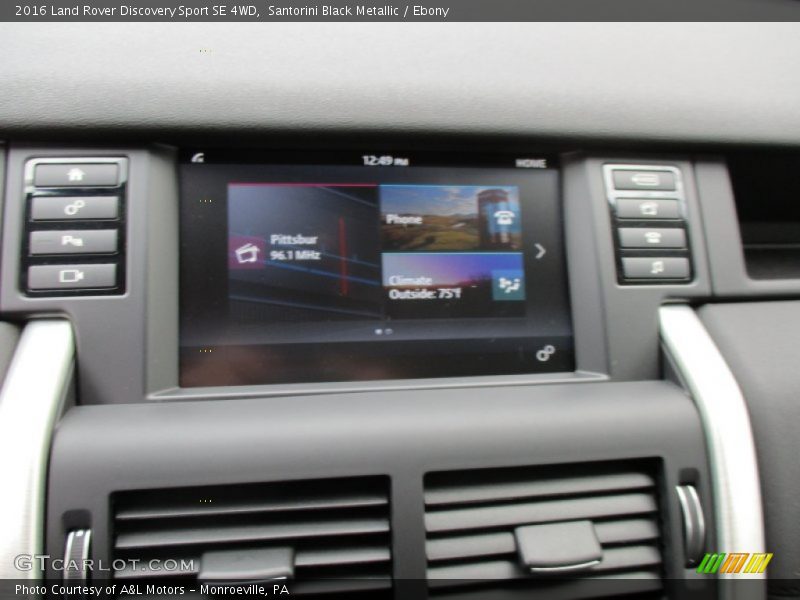 Santorini Black Metallic / Ebony 2016 Land Rover Discovery Sport SE 4WD
