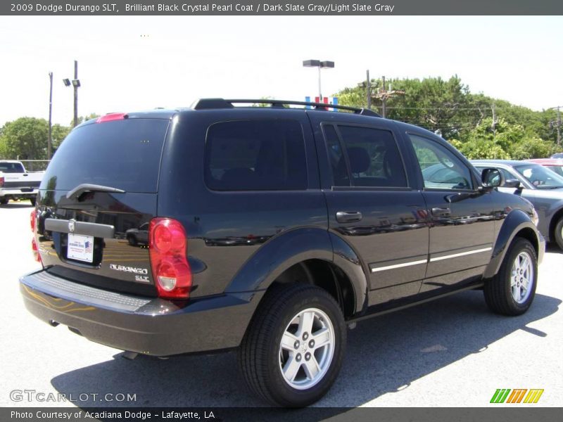 Brilliant Black Crystal Pearl Coat / Dark Slate Gray/Light Slate Gray 2009 Dodge Durango SLT