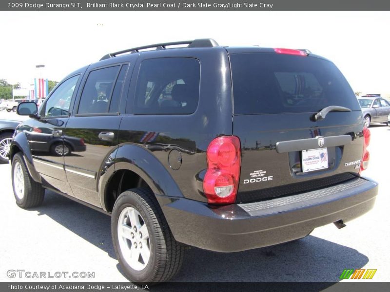 Brilliant Black Crystal Pearl Coat / Dark Slate Gray/Light Slate Gray 2009 Dodge Durango SLT