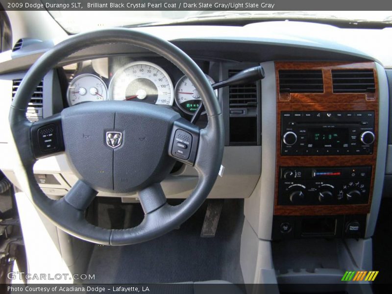Brilliant Black Crystal Pearl Coat / Dark Slate Gray/Light Slate Gray 2009 Dodge Durango SLT