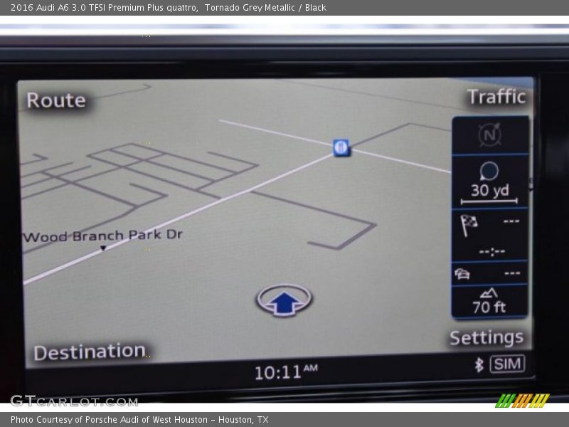 Tornado Grey Metallic / Black 2016 Audi A6 3.0 TFSI Premium Plus quattro