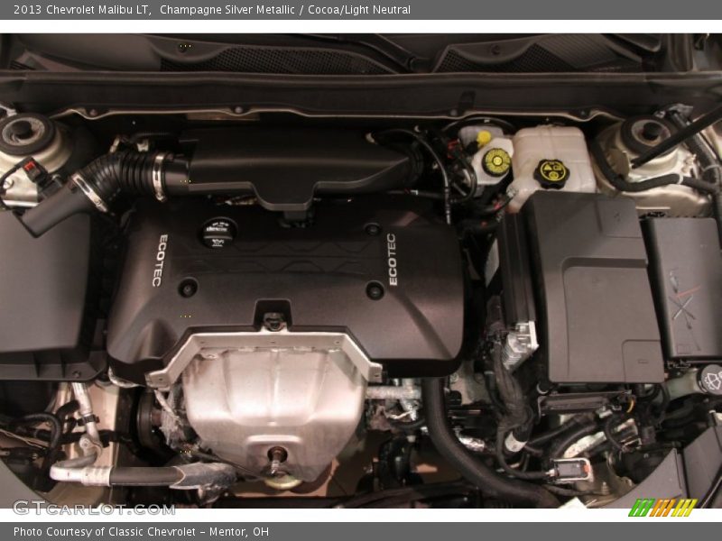 Champagne Silver Metallic / Cocoa/Light Neutral 2013 Chevrolet Malibu LT