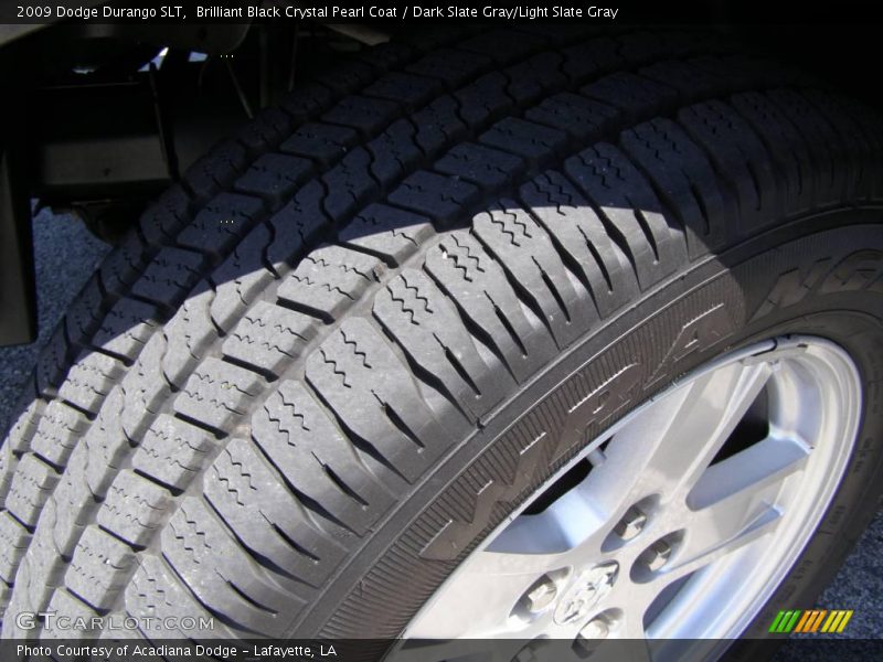 Brilliant Black Crystal Pearl Coat / Dark Slate Gray/Light Slate Gray 2009 Dodge Durango SLT