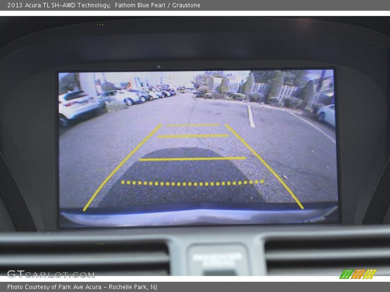 Fathom Blue Pearl / Graystone 2013 Acura TL SH-AWD Technology