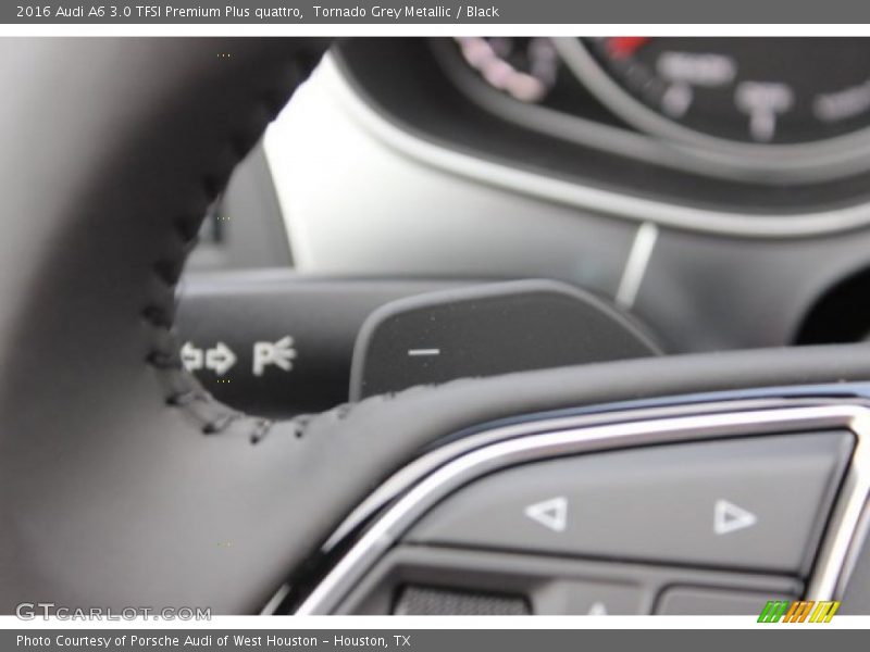 Tornado Grey Metallic / Black 2016 Audi A6 3.0 TFSI Premium Plus quattro