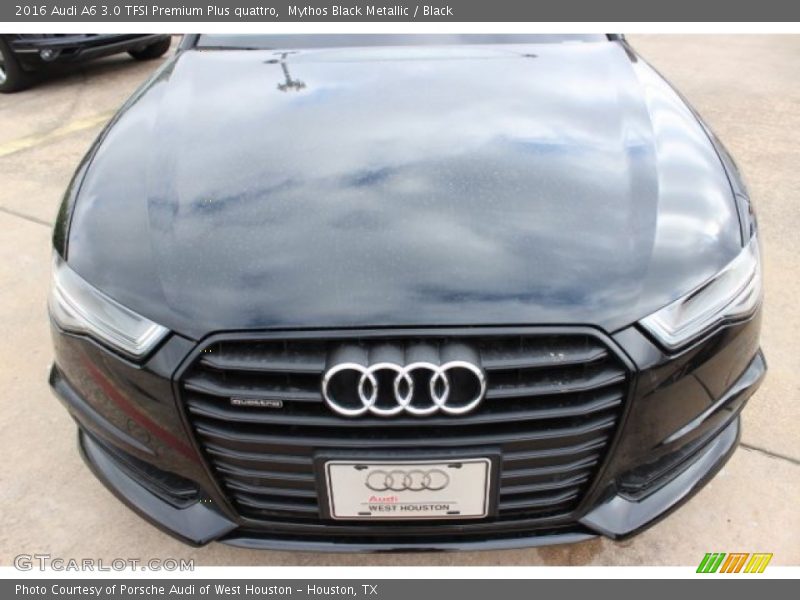 Mythos Black Metallic / Black 2016 Audi A6 3.0 TFSI Premium Plus quattro