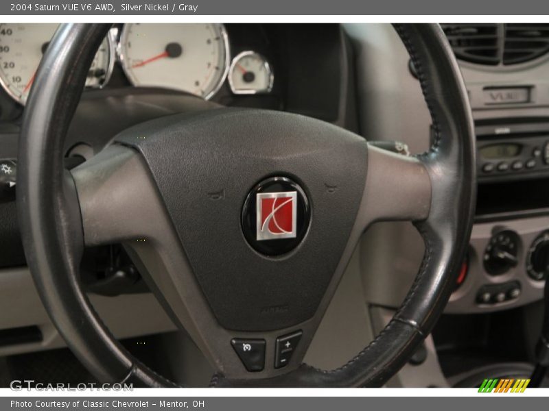 Silver Nickel / Gray 2004 Saturn VUE V6 AWD