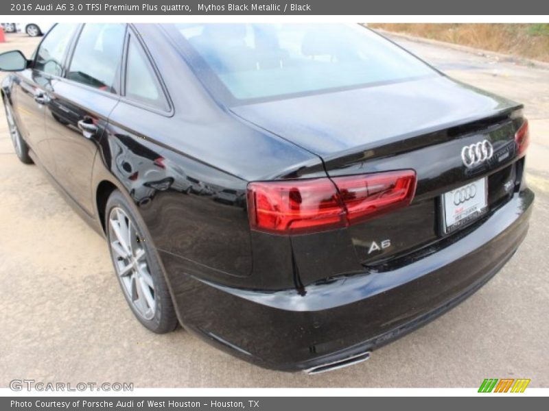 Mythos Black Metallic / Black 2016 Audi A6 3.0 TFSI Premium Plus quattro