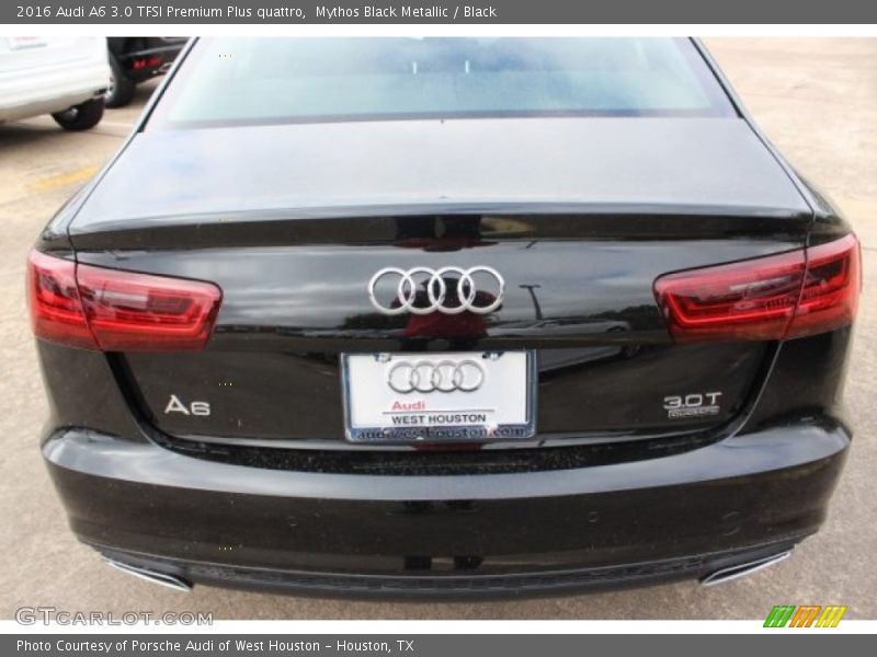 Mythos Black Metallic / Black 2016 Audi A6 3.0 TFSI Premium Plus quattro