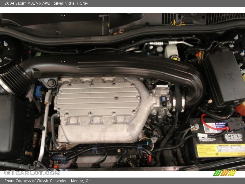 Silver Nickel / Gray 2004 Saturn VUE V6 AWD
