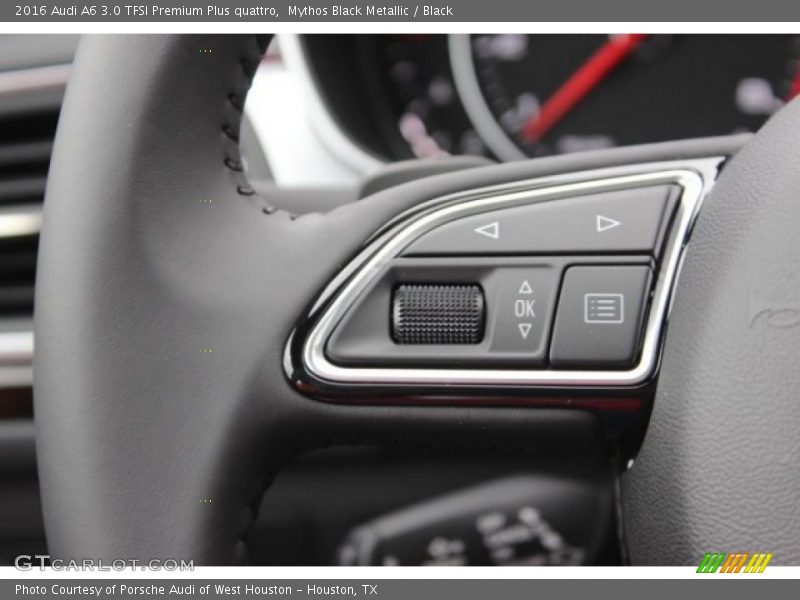 Mythos Black Metallic / Black 2016 Audi A6 3.0 TFSI Premium Plus quattro
