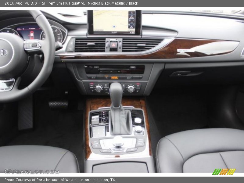 Mythos Black Metallic / Black 2016 Audi A6 3.0 TFSI Premium Plus quattro
