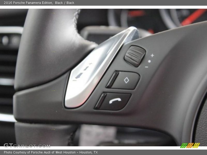 Controls of 2016 Panamera Edition