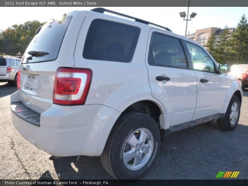 Oxford White / Stone 2012 Ford Escape XLT 4WD