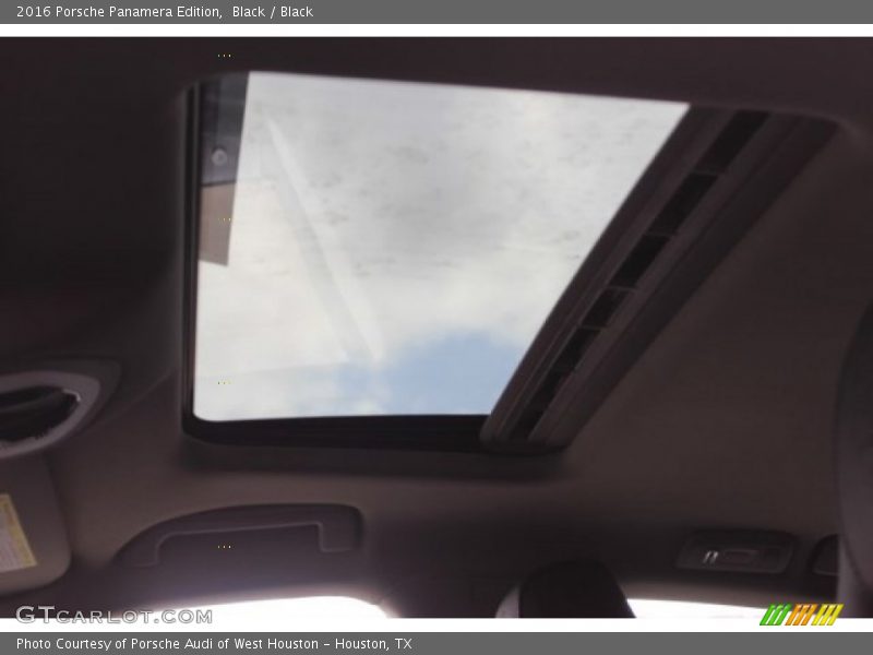 Black / Black 2016 Porsche Panamera Edition