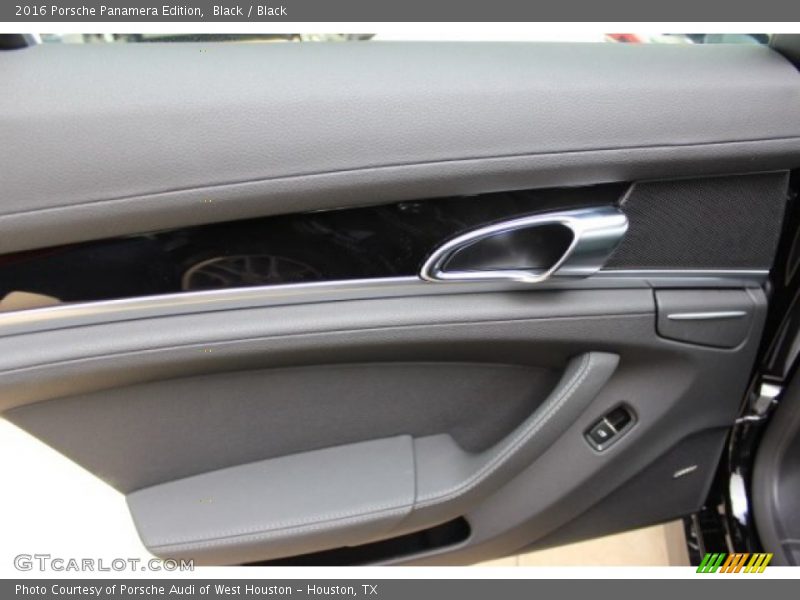 Black / Black 2016 Porsche Panamera Edition