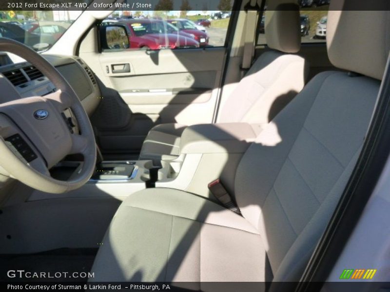 Oxford White / Stone 2012 Ford Escape XLT 4WD