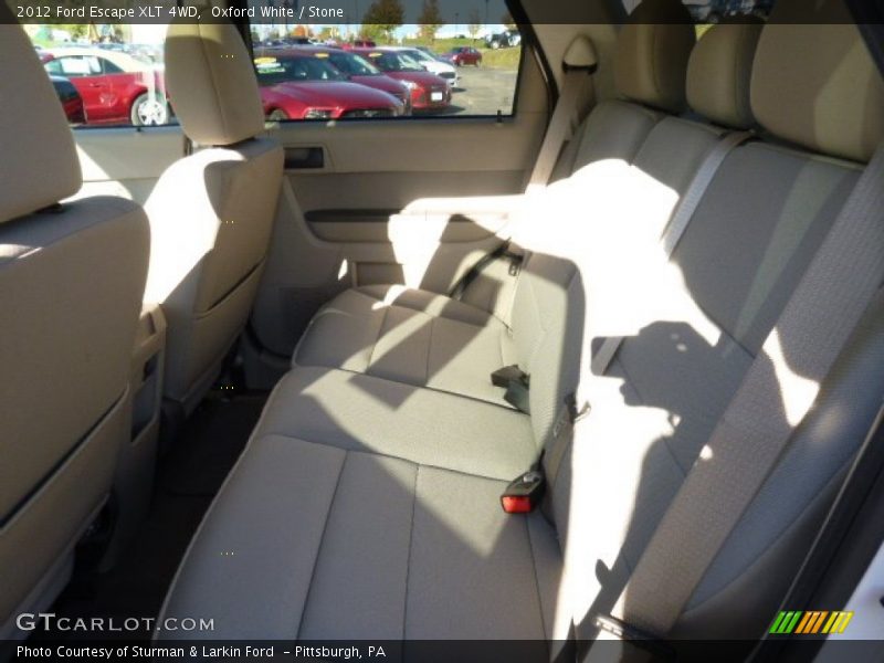 Oxford White / Stone 2012 Ford Escape XLT 4WD