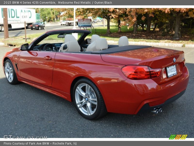 Melbourne Red Metallic / Oyster/Black 2015 BMW 4 Series 428i Convertible