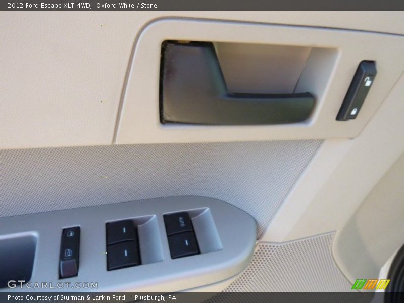 Oxford White / Stone 2012 Ford Escape XLT 4WD