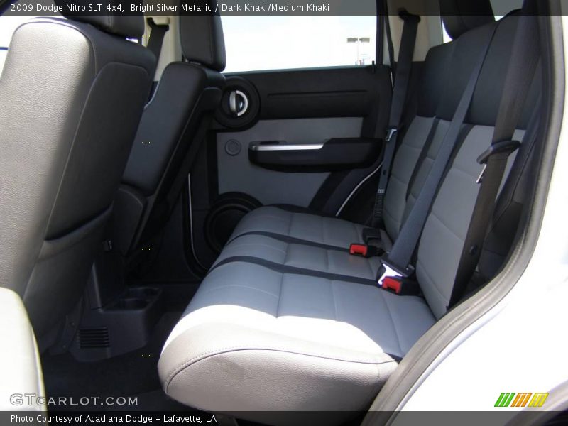Bright Silver Metallic / Dark Khaki/Medium Khaki 2009 Dodge Nitro SLT 4x4